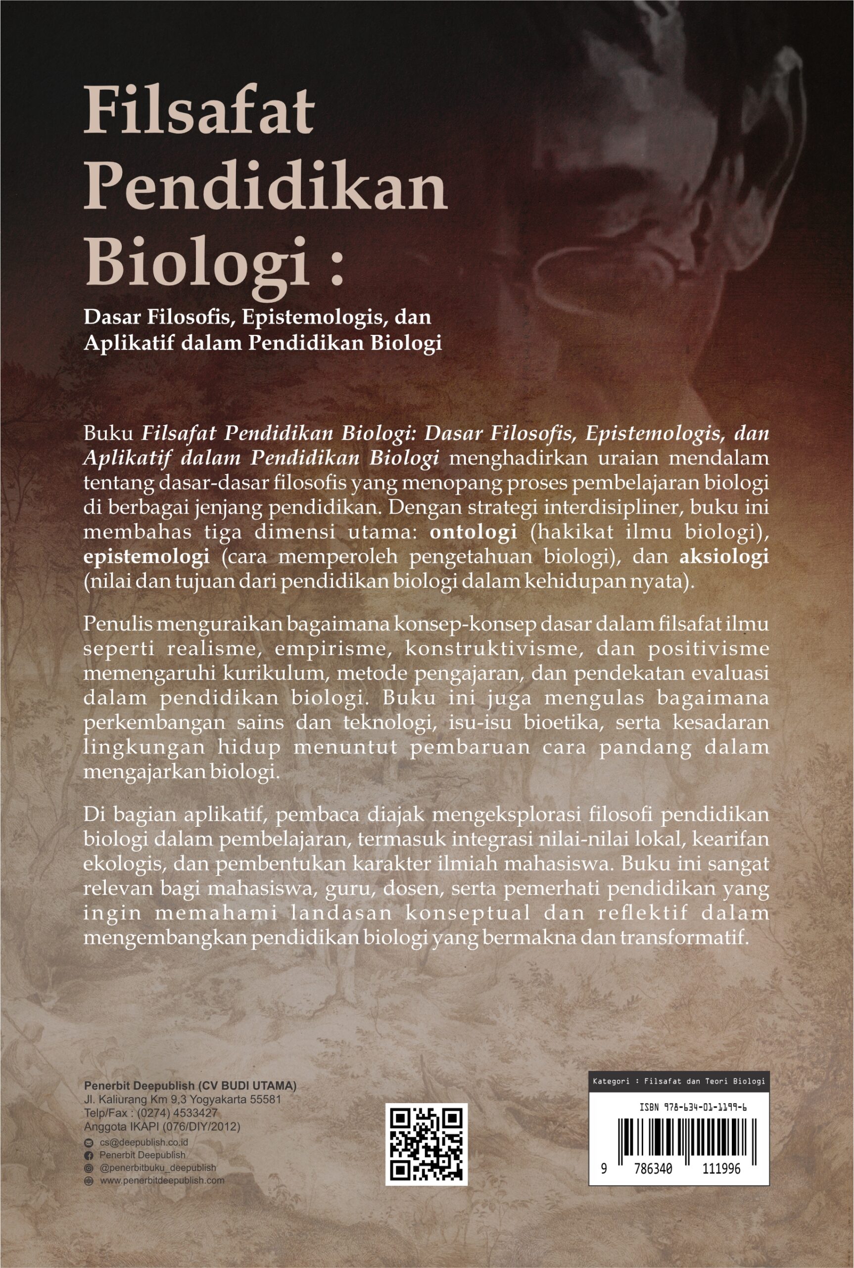 Buku Filsafat Pendidikan Biologi: Dasar Filosofis, Epistemologis, dan Aplikatif dalam Pendidikan Biologi - Gambar 5