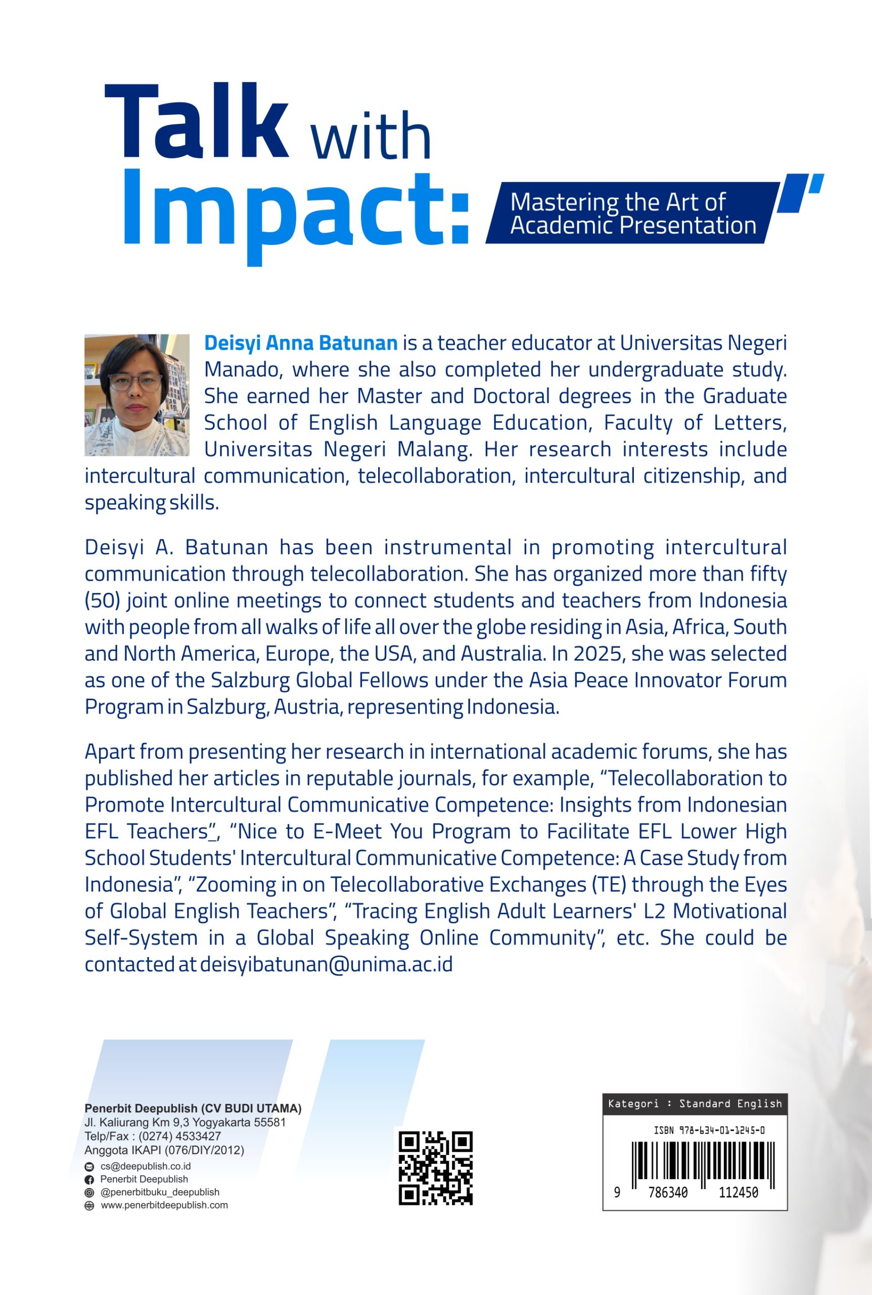 Talk With Impact: Mastering The Art of Academic Presentation Book - Gambar 3