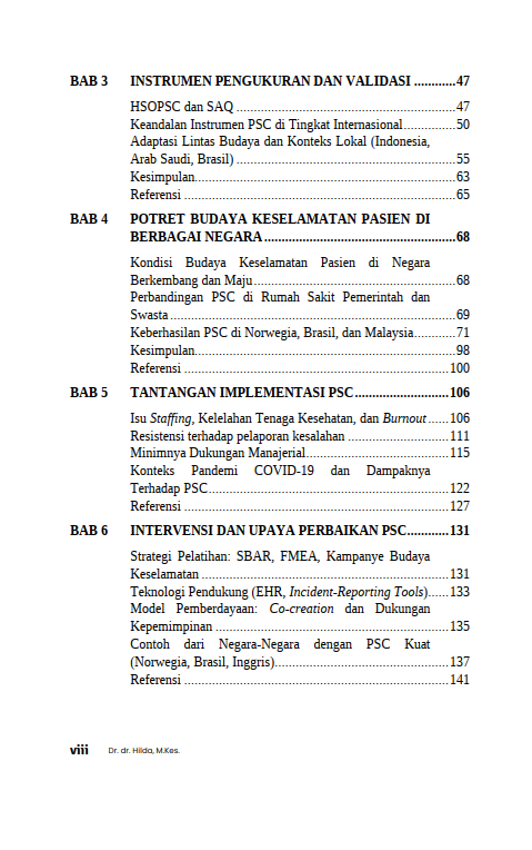 Buku Budaya Keselamatan Pasien: Perspektif Global, Instrumen Pengukuran, dan Strategi Keberhasilan Penerapan - Gambar 3