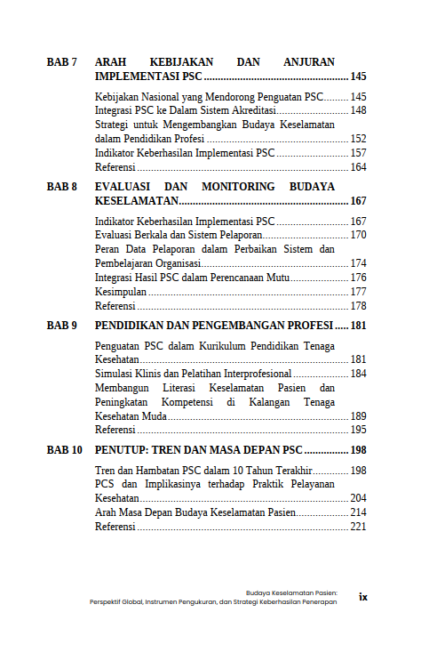 Buku Budaya Keselamatan Pasien: Perspektif Global, Instrumen Pengukuran, dan Strategi Keberhasilan Penerapan - Gambar 4