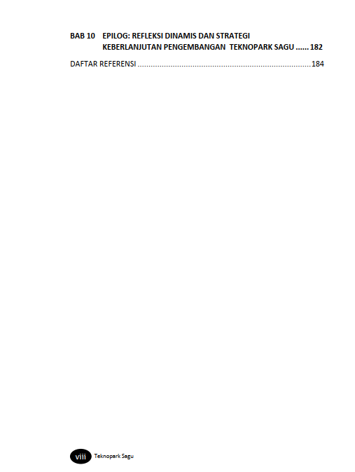 Buku Teknopark Sagu: Merawat Pengetahuan, Menumbuhkan Inovasi - Gambar 4