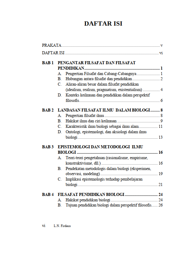 Buku Filsafat Pendidikan Biologi: Dasar Filosofis, Epistemologis, dan Aplikatif dalam Pendidikan Biologi - Gambar 2