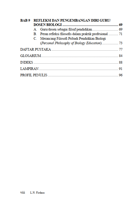 Buku Filsafat Pendidikan Biologi: Dasar Filosofis, Epistemologis, dan Aplikatif dalam Pendidikan Biologi - Gambar 4