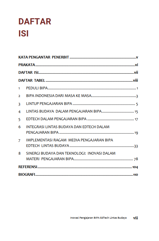 Buku Inovasi Pengajaran BIPA EdTech Lintas Budaya - Gambar 2