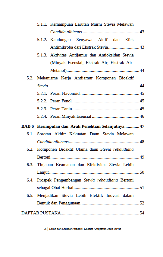 Buku Lebih dari Sekadar Pemanis: Khasiat Antijamur Daun Stevia - Gambar 5