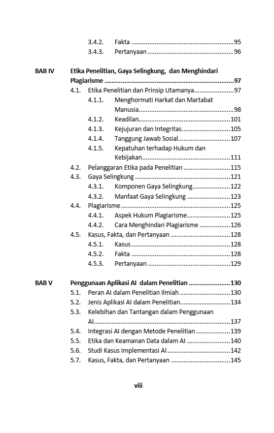 Buku Metodologi Penelitian: Dari Teori, Pemanfaatan AI, hingga Publikasi - Gambar 4