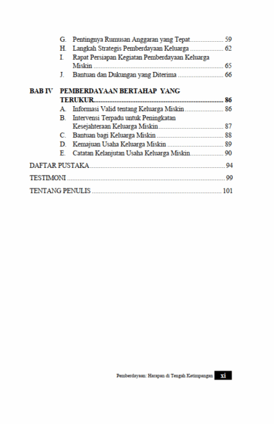 Gambar 3 - Pemberdayaan : harapan di tengah ketimpangan