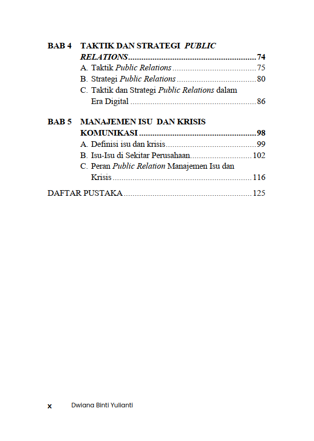 Buku Ajar Pengantar Public Relations: Teori dan Praktik - Gambar 3