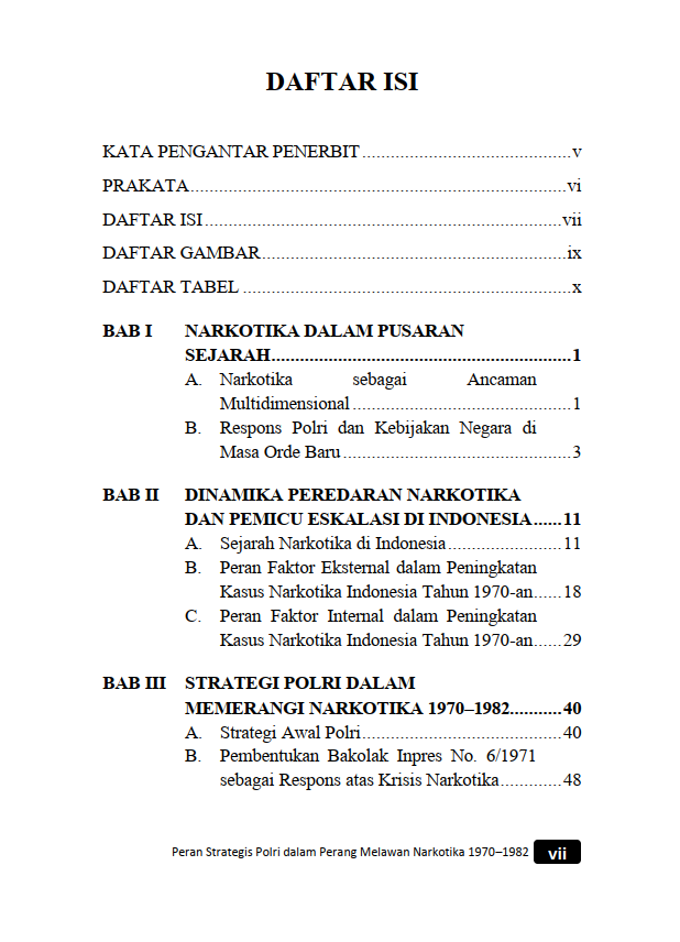 Buku Peran Strategis Polri dalam Perang Melawan Narkotika 1970–1982 - Gambar 2