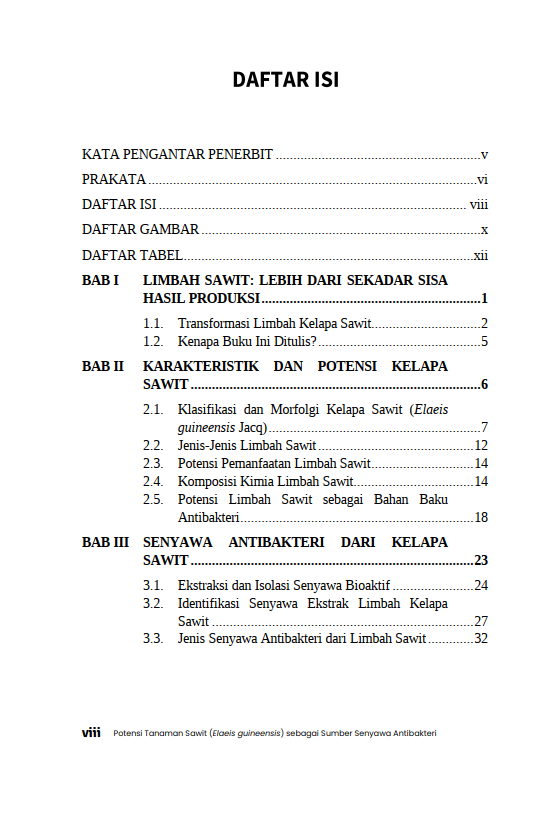 Buku Potensi Tanaman Sawit (Elaeis guineensis) sebagai Sumber Senyawa Antibakteri - Gambar 2