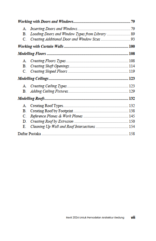 Buku Revit 2024 untuk Pemodelan Arsitektur Gedung - Gambar 3