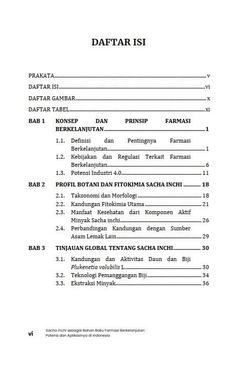 Buku Sacha Inchi Sebagai Bahan Baku Farmasi Berkelanjutan: Potensi dan Aplikasinya di Indonesia - Gambar 2