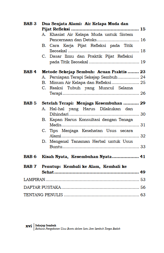 Buku Sekejap Sembuh Rahasia Pengobatan Usus Buntu dalam Satu Jam Sembuh Tanpa Bedah - Gambar 3
