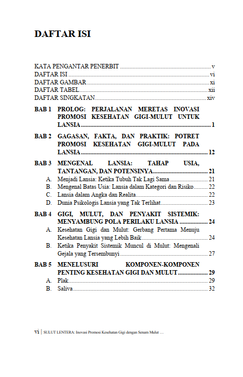Buku Sulut Lentera: Inovasi Promosi Kesehatan Gigi Menuju Lansia Sehat dan Sejahtera - Gambar 2