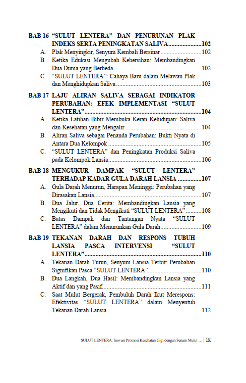 Buku Sulut Lentera: Inovasi Promosi Kesehatan Gigi Menuju Lansia Sehat dan Sejahtera - Gambar 5