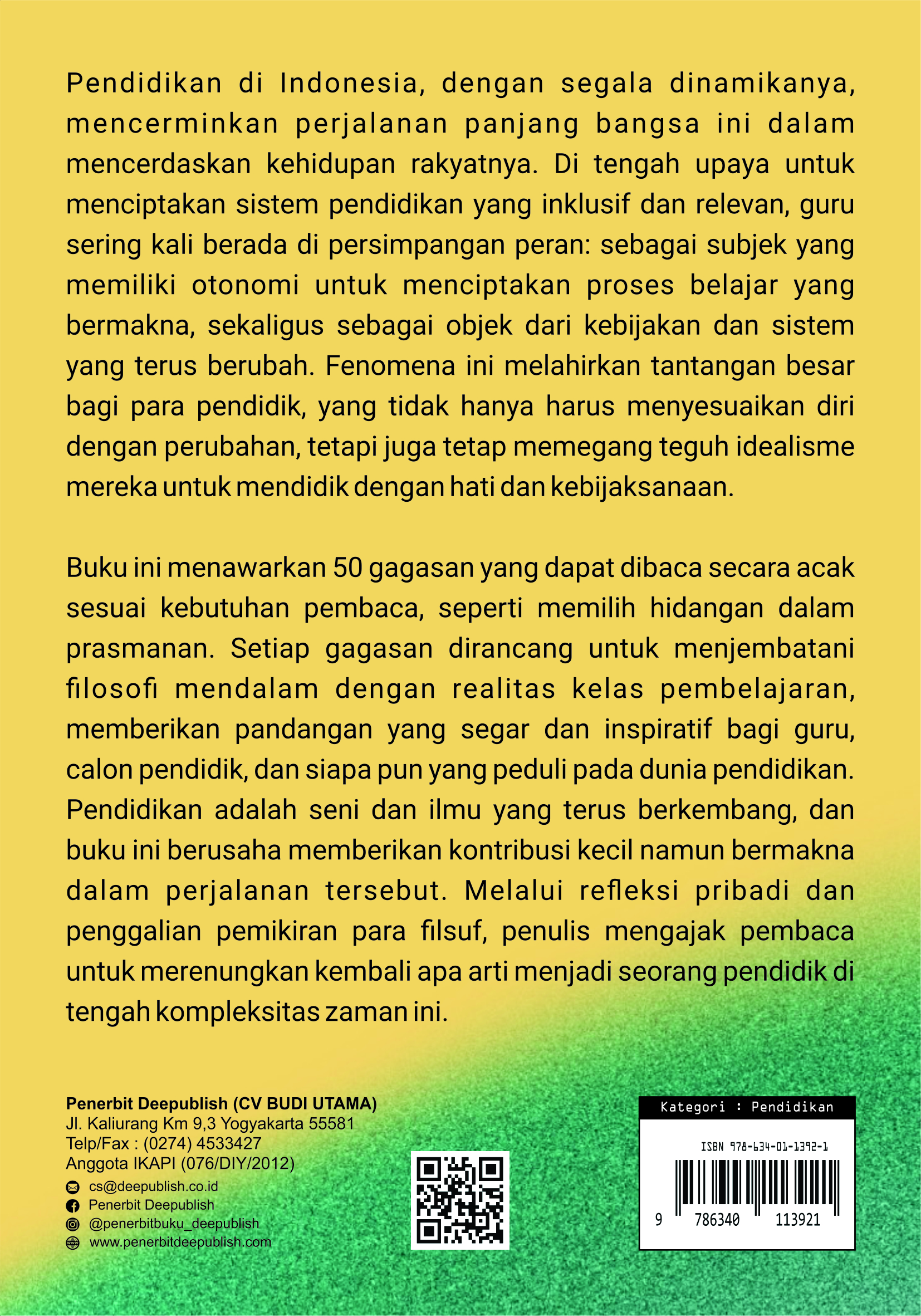Buku From Philosophy To The Classroom 50 Pemikiran untuk Mendidik Dengan Hati & Kebijaksanaan - Gambar 5