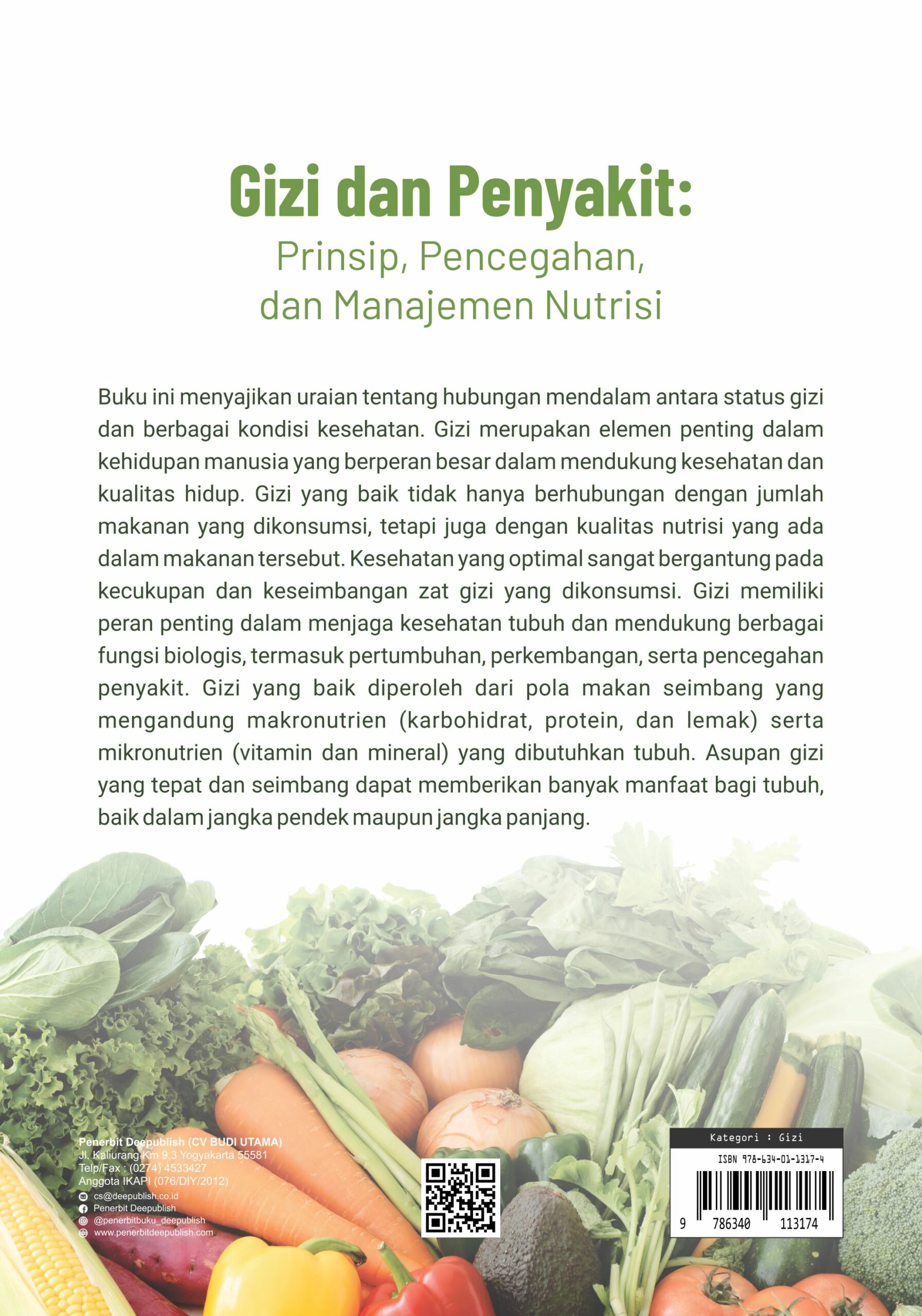 Buku Gizi Dan Penyakit : Prinsip, Pencegahan, dan Manajemen Nutrisi - Gambar 6
