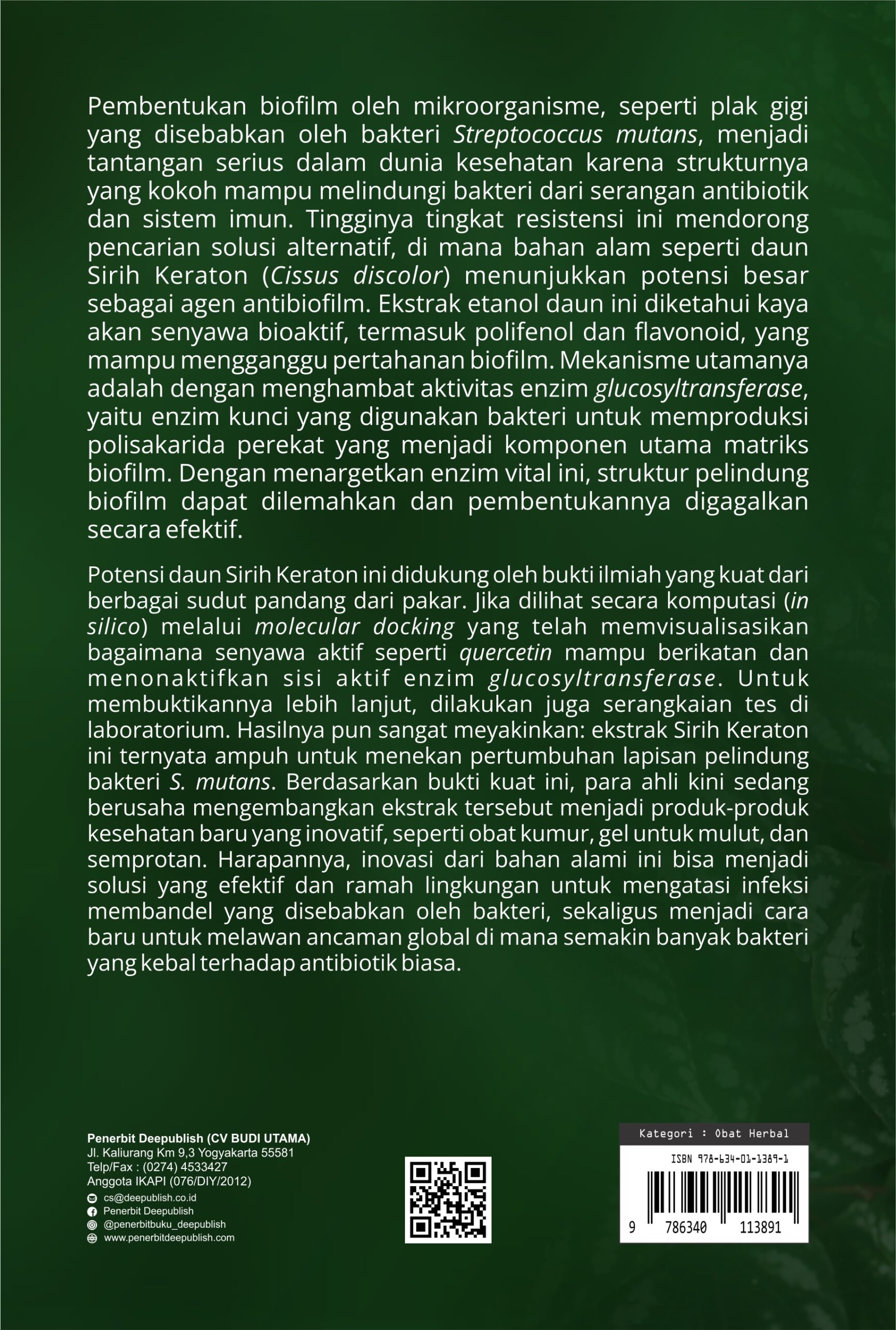 Buku Daun Sirih Keraton sebagai Agen Antibiofilm: Fitokimia, Mekanisme Aksi, dan Bentuk Sediaan - Gambar 4