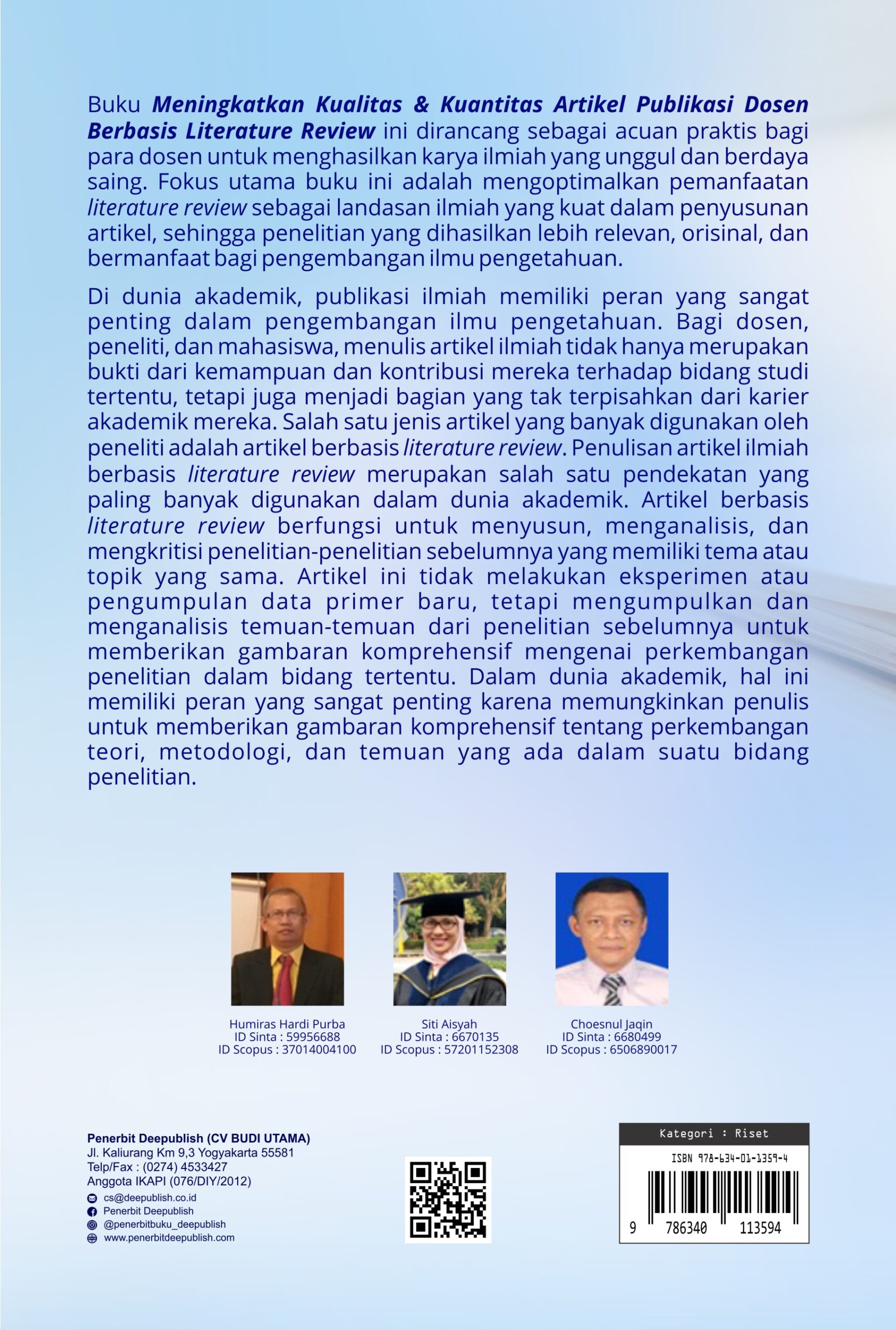 Buku Meningkatkan Kualitas & Kuantitas Artikel Publikasi Dosen Berbasis Literature Review - Gambar 5