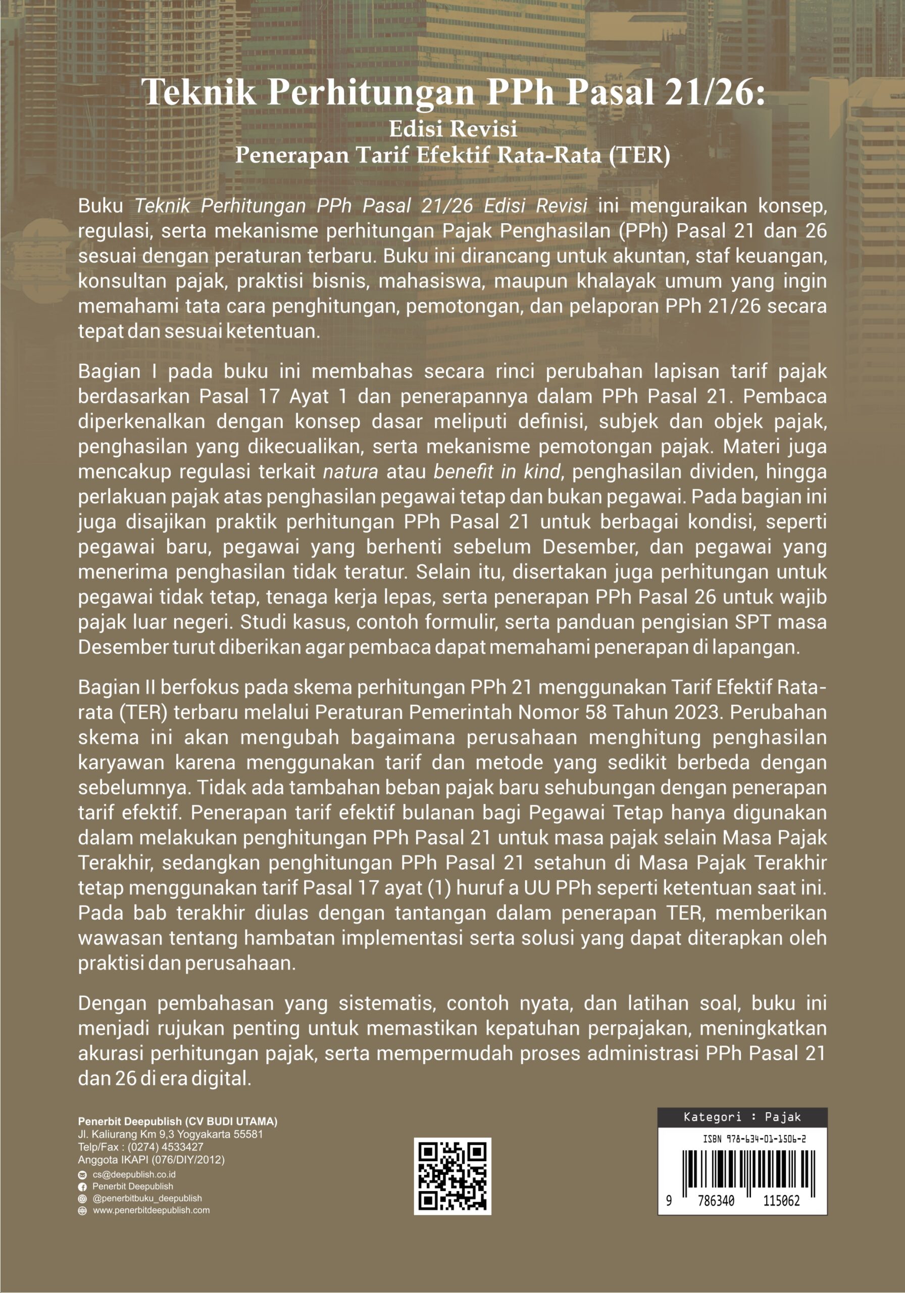 Buku Teknik Perhitungan Pph Pasal 21/26: Edisi Revisi Penerapan Tarif Efektif Rata-Rata (TER) - Gambar 6