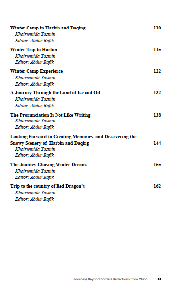 Journeys Beyond Borders Reflections From China An Anthology of International Student Mobility 2024 Book - Gambar 4