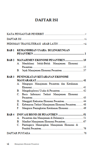 Buku Manajemen Ekonomi Pesantren: Strategi Kemandirian dan Ketahanan Ekonomi Berbasis Pemberdayaan Masyarakat - Gambar 2