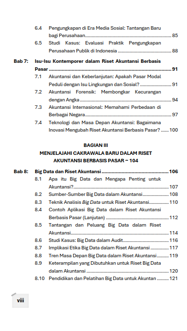 Buku Menjelajah Dunia Riset Akuntansi Berbasis Pasar: Konsep, Metode, dan Inovasi - Gambar 5