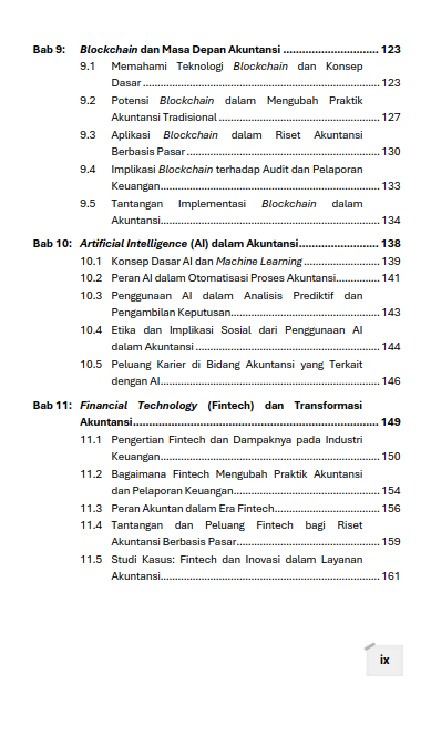 Buku Menjelajah Dunia Riset Akuntansi Berbasis Pasar: Konsep, Metode, dan Inovasi - Gambar 4