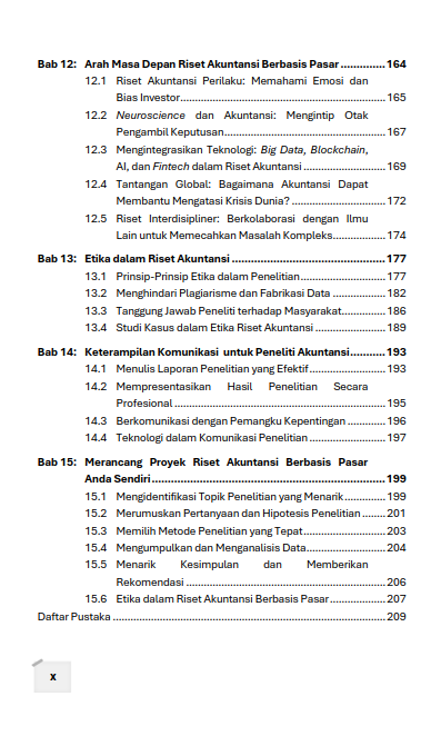Buku Menjelajah Dunia Riset Akuntansi Berbasis Pasar: Konsep, Metode, dan Inovasi - Gambar 3
