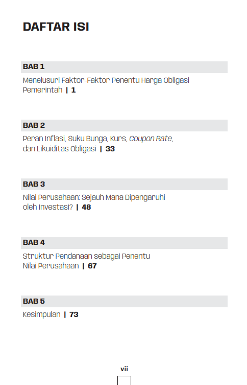 Buku Nilai Instrumen Keuangan: Antara Ekonomi Makro Dan Struktur Modal - Gambar 2