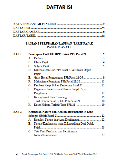 Buku Teknik Perhitungan Pph Pasal 21/26: Edisi Revisi Penerapan Tarif Efektif Rata-Rata (TER) - Gambar 2