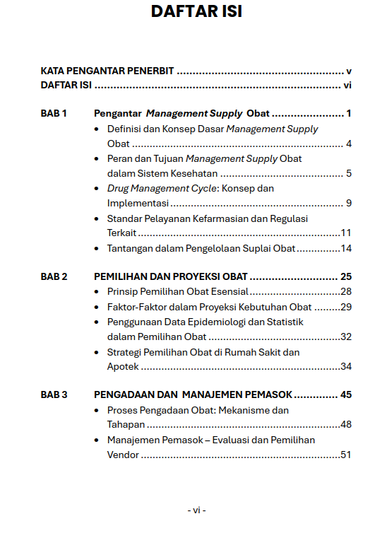 Buku Ajar Management Supply Obat - Gambar 2