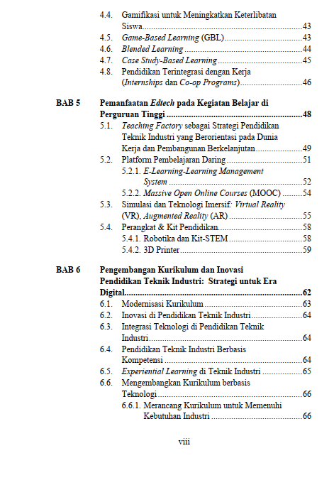 Buku Transformasi Pendidikan Teknik Industri: Perkembangan Ilmu Interdisipliner Di Era Digital - Gambar 4