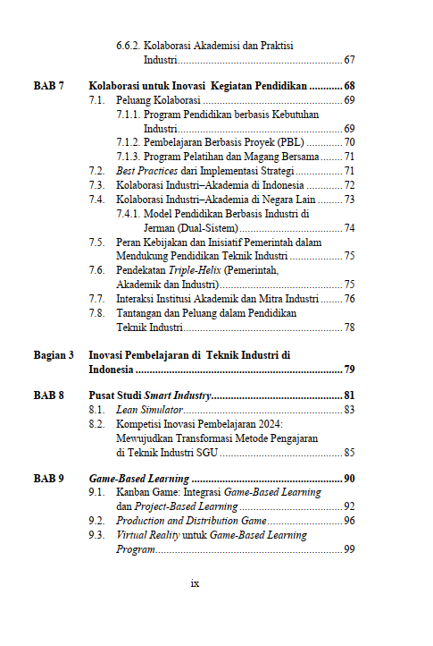 Buku Transformasi Pendidikan Teknik Industri: Perkembangan Ilmu Interdisipliner Di Era Digital - Gambar 5