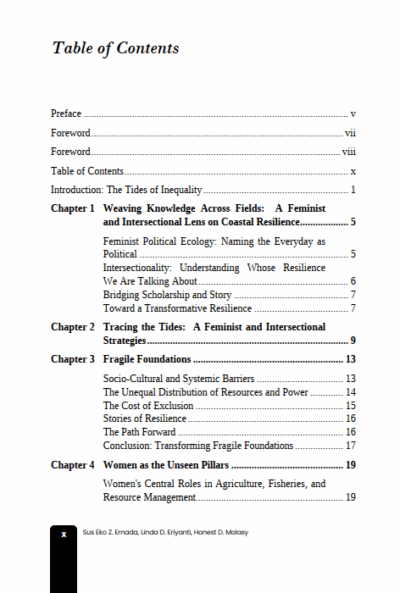 Gambar 2 - Women at the forefront of coastal resilience