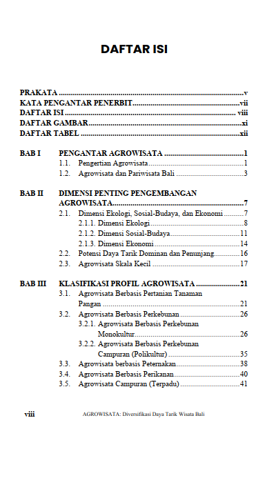 Buku Agrowisata: Diversifikasi Daya Tarik Wisata Bali - Gambar 2