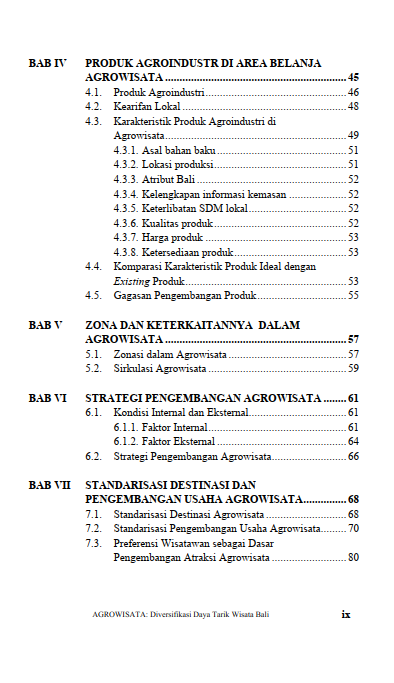 Buku Agrowisata: Diversifikasi Daya Tarik Wisata Bali - Gambar 3