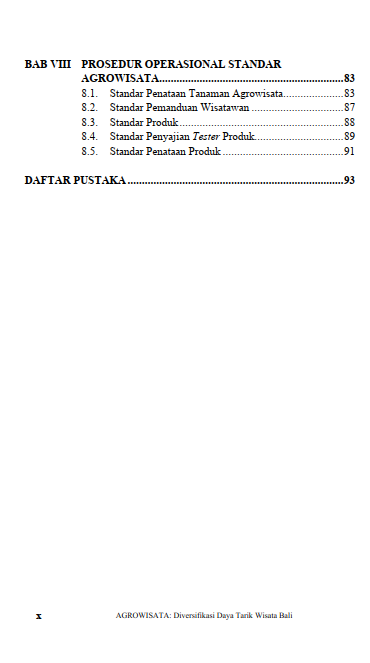Buku Agrowisata: Diversifikasi Daya Tarik Wisata Bali - Gambar 4