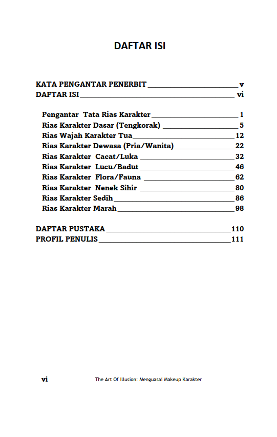 Buku The Art of Illusion: Menguasai Makeup Karakter - Gambar 2