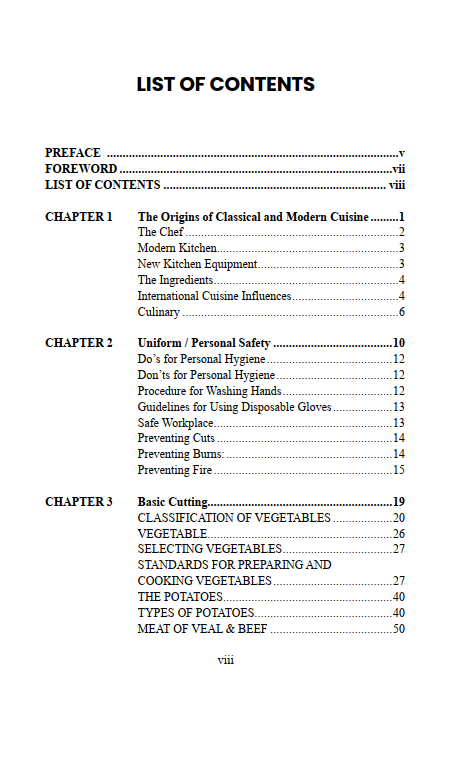 Becoming A Third Commis: Foundational Culinary Skills For Culinary Students Book - Gambar 2