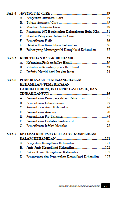 Buku Ajar Asuhan Kebidanan Kehamilan - Gambar 4