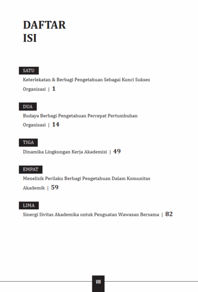 Gambar 2 - Knowledge sharing : ekosistem kolaboratif di lingkungan akademis