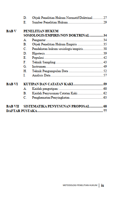 Buku Metodologi Penelitian Hukum - Gambar 3