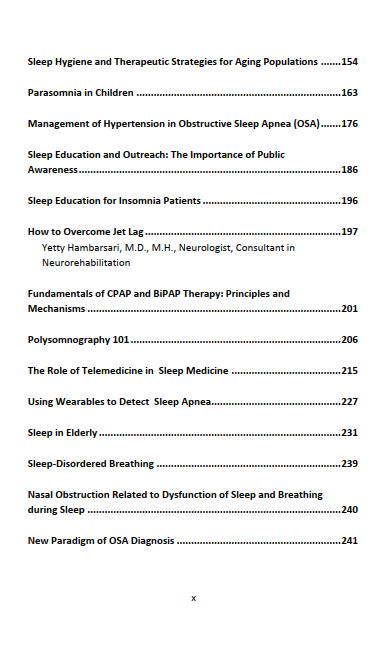 Sleep Medicine “Sleep Health For Everyone” Book - Gambar 6
