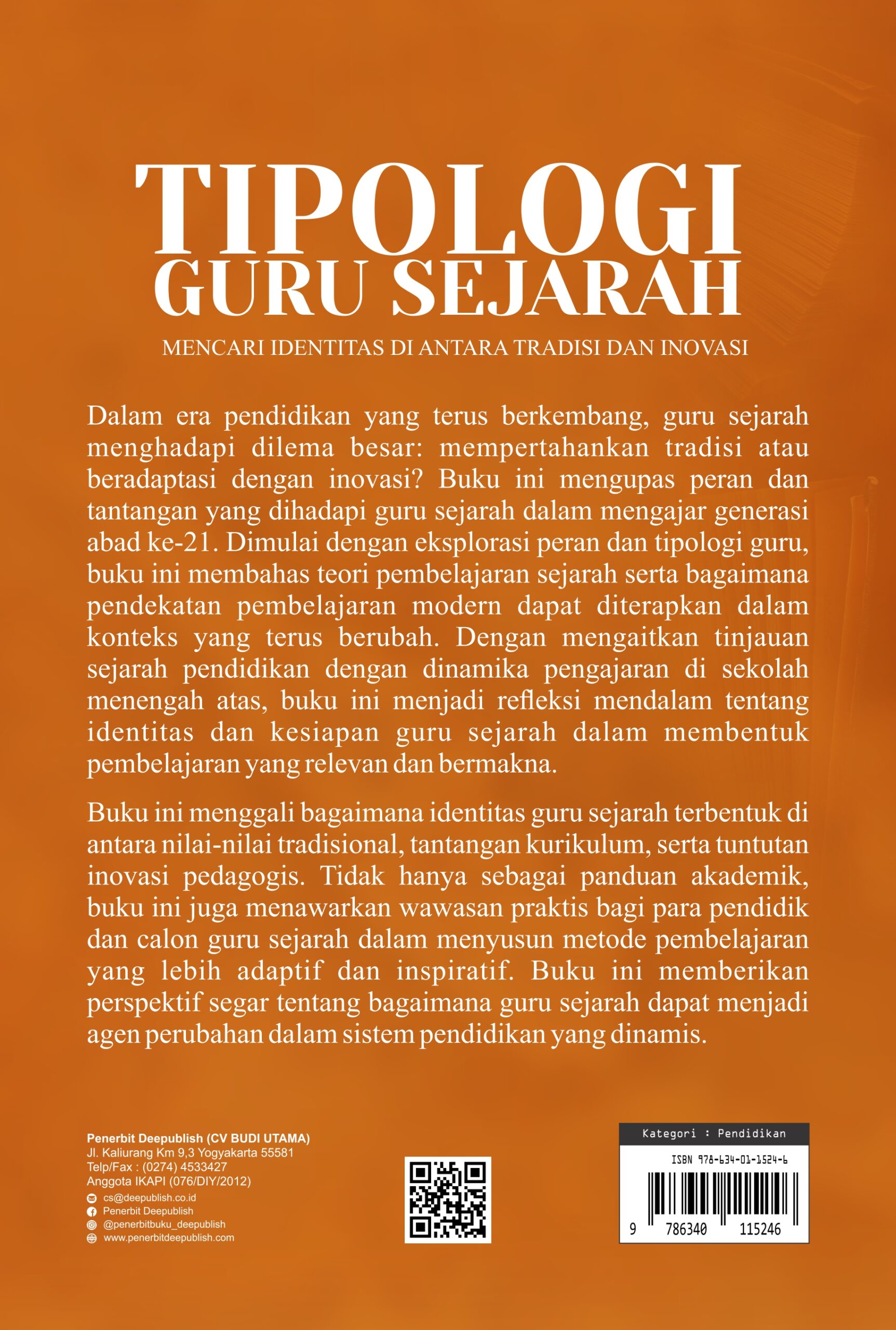 Buku Tipologi Guru Sejarah Mencari Identitas di Antara Tradisi dan Inovasi - Gambar 3