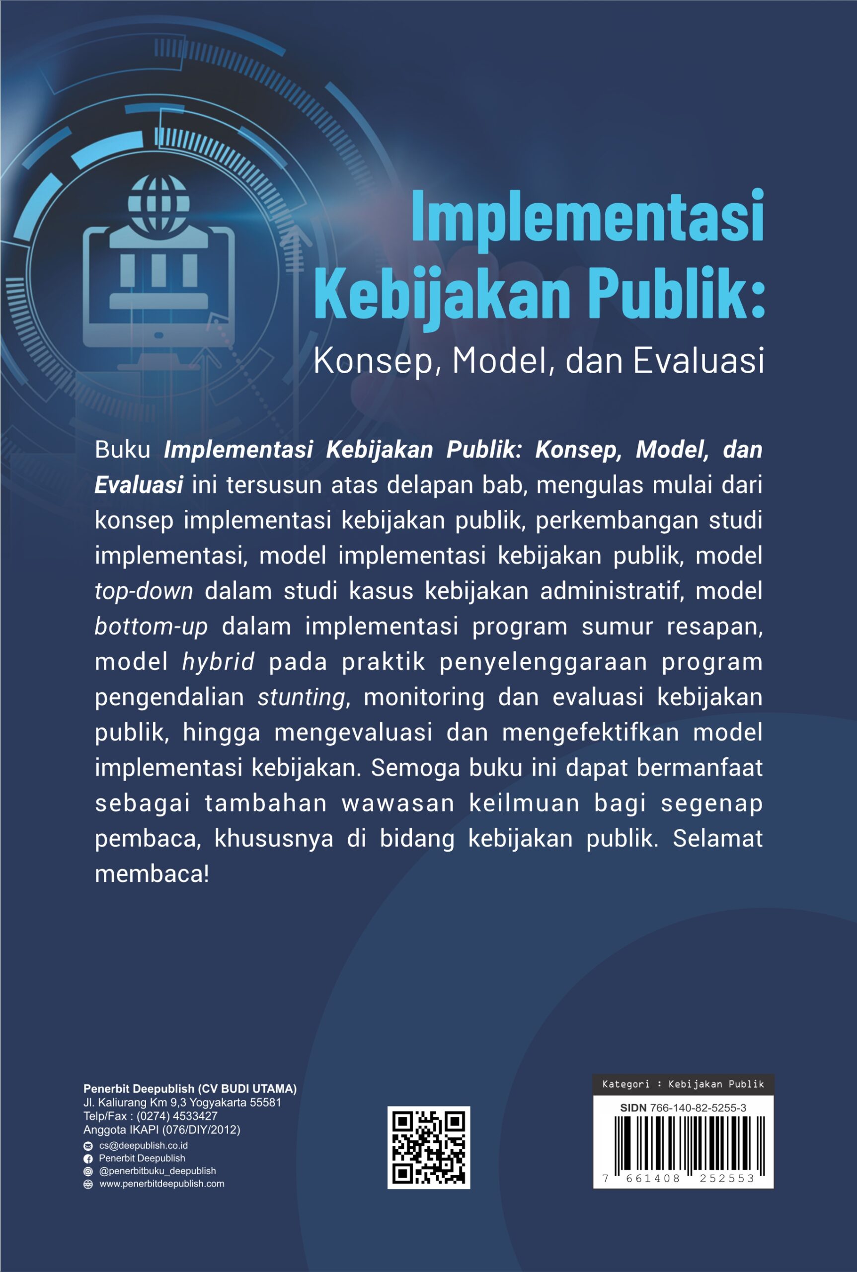 Buku Implementasi Kebijakan Publik: Konsep, Model, dan Evaluasi - Gambar 2