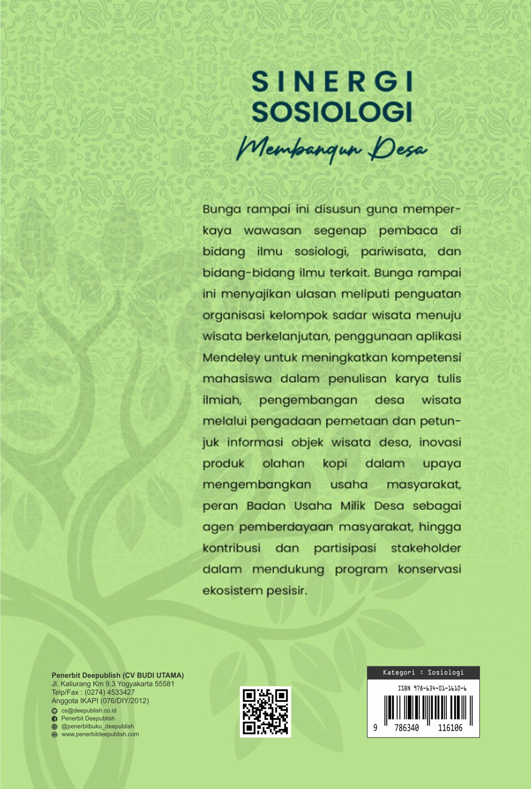 Buku Sinergi Sosiologi Membangun Desa - Gambar 4