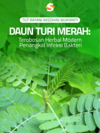 Buku Daun Turi Merah: Terobosan Herbal Modern Penangkal Infeksi Bakteri