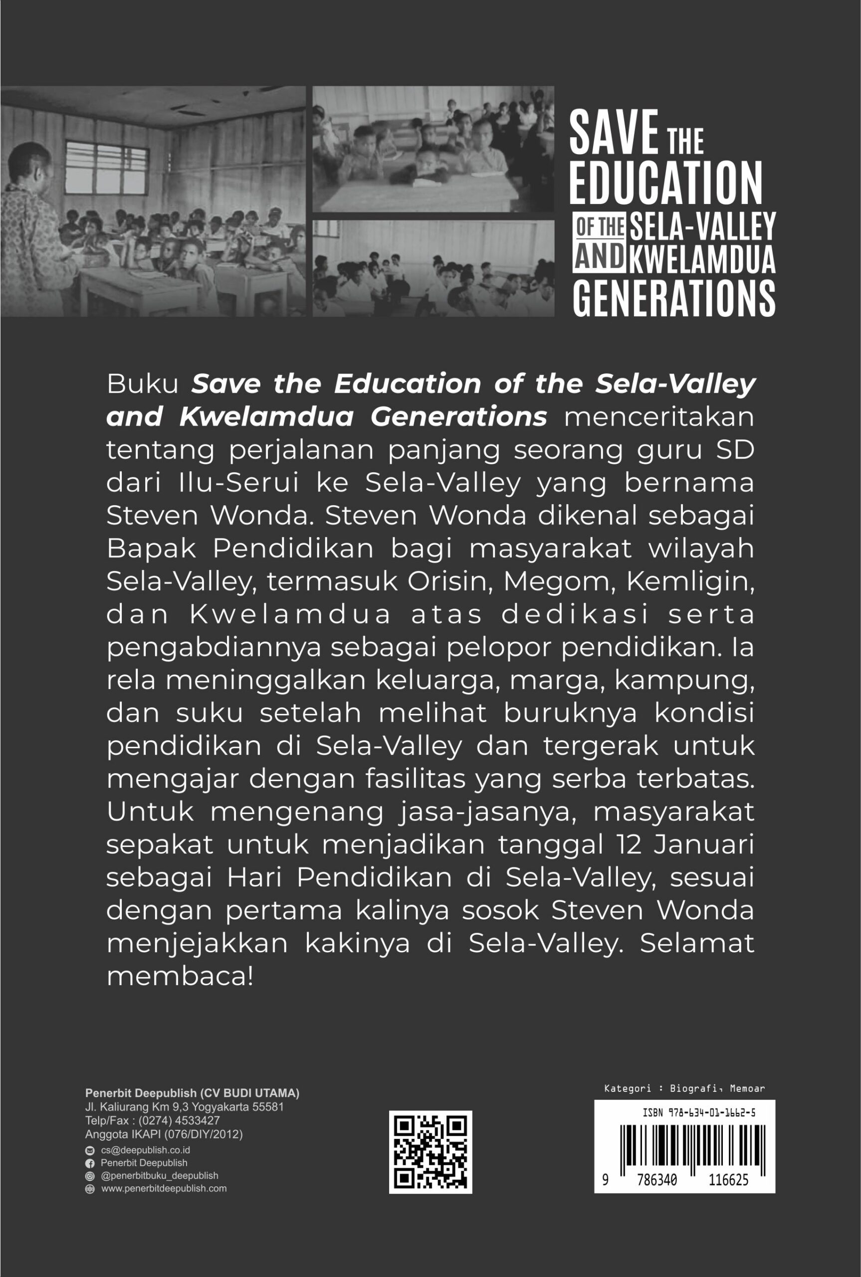 Buku Save The Education Of The Sela-Valley And Kwelamdua Generations - Gambar 4