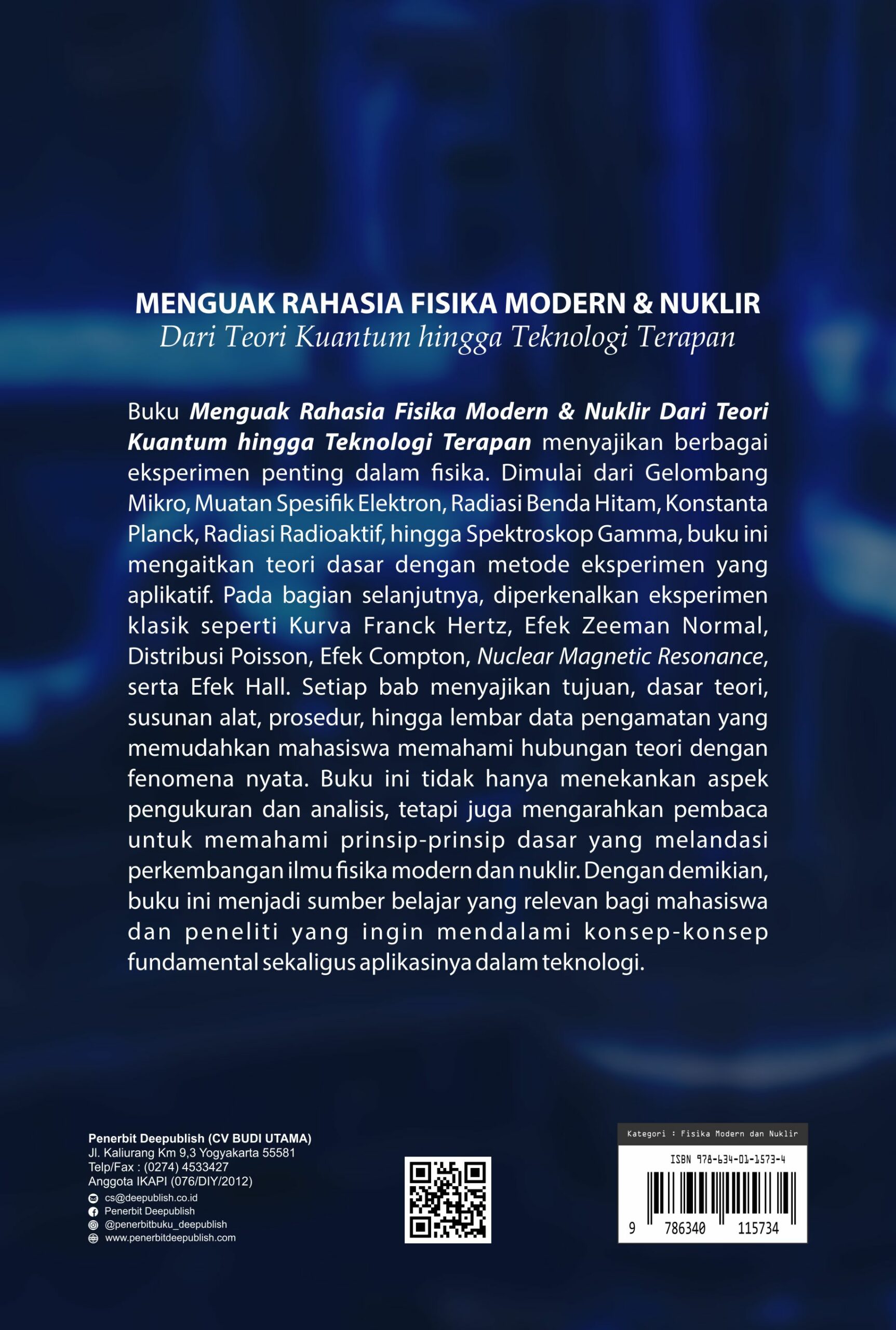 Buku Menguak Rahasia Fisika Modern & Nuklir Dari Teori Kuantum hingga Teknologi Terapan - Gambar 3